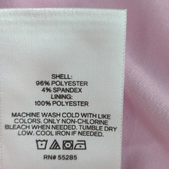 Express Womens Tank‎ Top Light Pink Drape Neck S - Picture 6 of 8